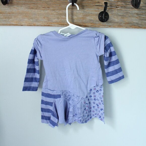 naartjie Kids Size 6-12M Purple Dress - Picture 3 of 3
